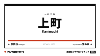 上町の車買取おすすめランキング（クルマ買取TOKYO）