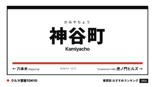 神谷町の車買取おすすめランキング（クルマ買取TOKYO）