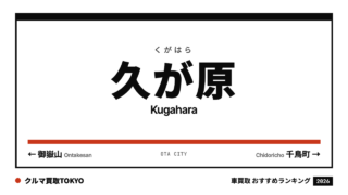久が原の車買取おすすめランキング（クルマ買取TOKYO）