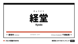 経堂の車買取おすすめランキング（クルマ買取TOKYO）