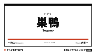 巣鴨の車買取おすすめランキング（クルマ買取TOKYO）
