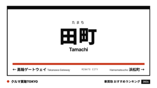 田町の車買取おすすめランキング（クルマ買取TOKYO）
